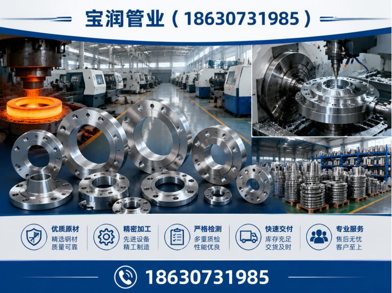 任丘市法兰生产展示图
